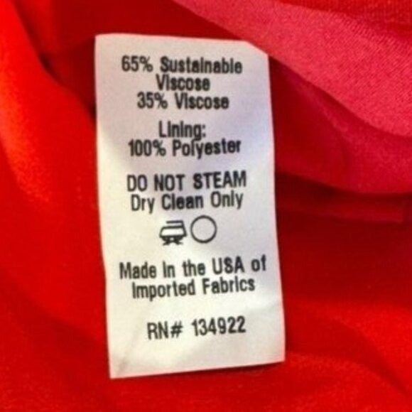 Emerson Fry NEW Red Grenadine Amy Classic Sundress Midi Dress Size S