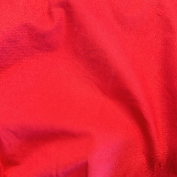 Hyacinth House NEW Red Rouge Scoop Neck Short Sleeve Bubble Blouse Top Size XS