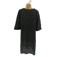 Tuckernuck | NEW Jamie V-Neck Lace Midi Dress in Black Size XS