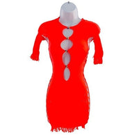 Poster Girl The Miranda Festival Rhinestone Cut Out Mini Dress Chilli One Size