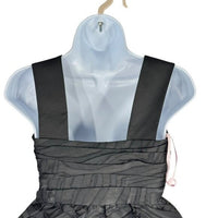 Kate Spade NEW Black Bold Zebra Jacquard Square Neck Peplum Blouse Top Size 0