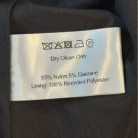 BORGO DE NOR NEW Bernadette Sequin Crepe Formal Long Sleeve Maxi Dress Size XS