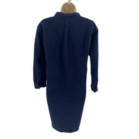 Pomander Place | NEW French Navy Polly Relaxed Fit Shirt Mini Dress Size XXL