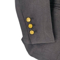 Tuckernuck NEW Black Diana Double Breasted Oversized Boxy Fit Blazer Size XXS