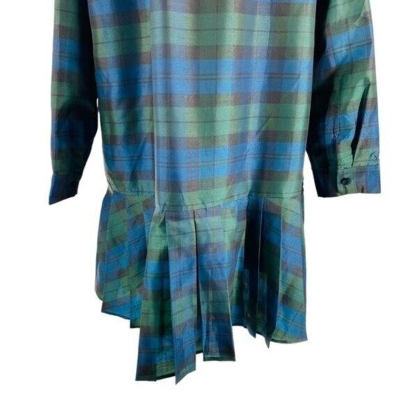 Tuckernuck | NEW Blackwatch Tate Plaid Academia Long Sleeve Mini Dress Size XXL