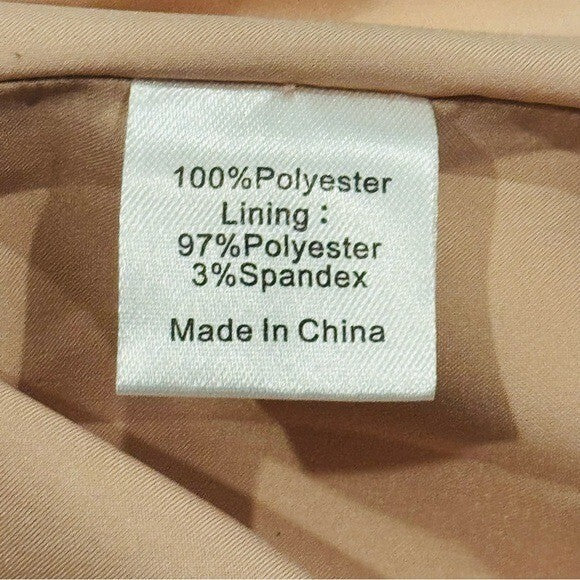 Tuckernuck x India Hicks NEW Gold Metallic London A Line Midi Skirt Size 4