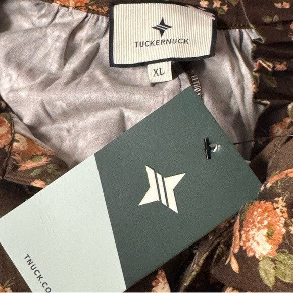 Tuckernuck | NEW Rosewood Chintz Crawford Short Sleeve Mini Dress Size XL