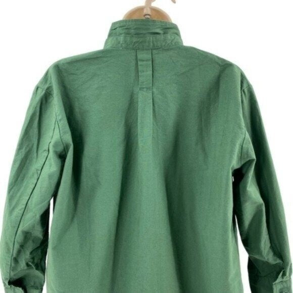 Pomander Place | NEW Green Polly Collared Preppy Shirt Dress Size XXL