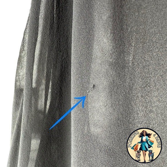 Christopher Esber Silk Formal Sheer Draped Cowl Tank Maxi Dress in Black Size 6