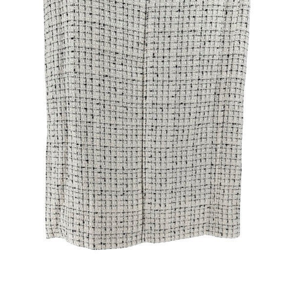 Anine Bing NEW Aiden Ivory Tweed Sleeveless Retro Classic Mini Dress Size XS