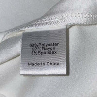 Tuckernuck | NEW White Ellington Three-quarter Sleeve Lace Up Mini Dress Size S