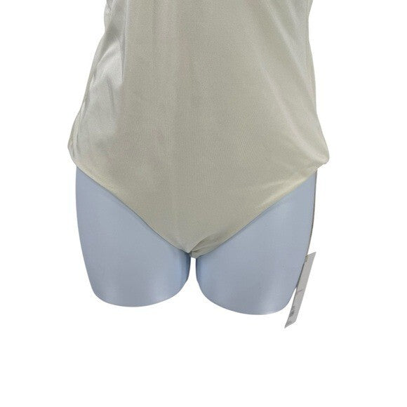 Ancora NEW Ivory Euphoria Blanc One Piece Moderate Coverage Swimsuit Size L