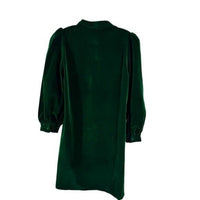 Pomander Place NEW Hunter Green Velvet Samantha Formal Mini Dress Size XXL