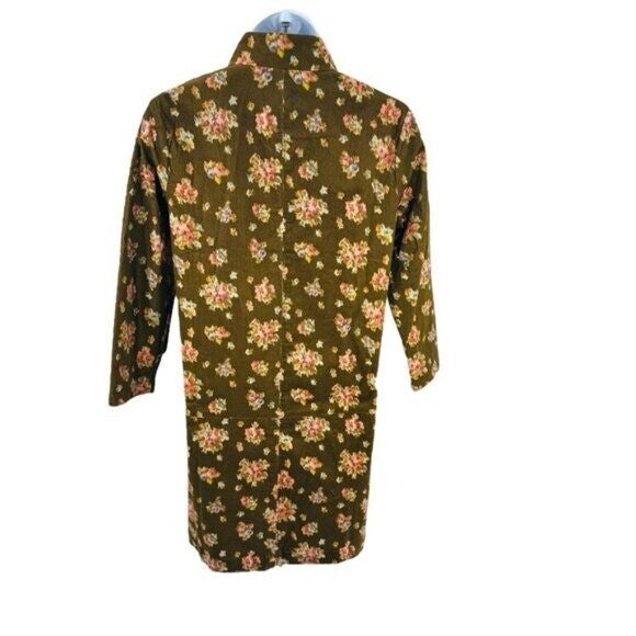 Tuckernuck | NEW Hazel Bouquet Corduroy Clifton V-neckline Mini Dress Size S