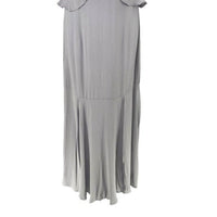 Lovestitch X Petal & Pup | NEW Tanya Beaded Maxi Dress in Grey Size L
