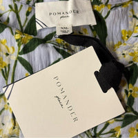 Pomander Place NEW Palmetto Garden Blue and Yellow V Neck Mini Dress Size XXL
