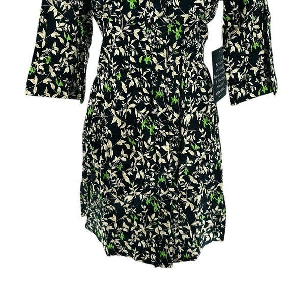 Tuckernuck | NEW Verdant Iris Short Sleeve  Royal Shirt Mini Dress Size S