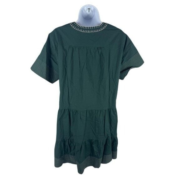 Tuckernuck NEW Pomander Place Evergreen Relaxed Fit Kinsley Mini Dress Size XL