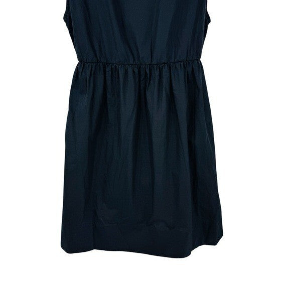 Pomander Place | NEW Black Porto Square Neckline Sleeveless Mini Dress Size S
