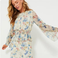 Tuckernuck NEW Lilly of the Valley Matching Set Blouse and Maxi Skirt Size XS