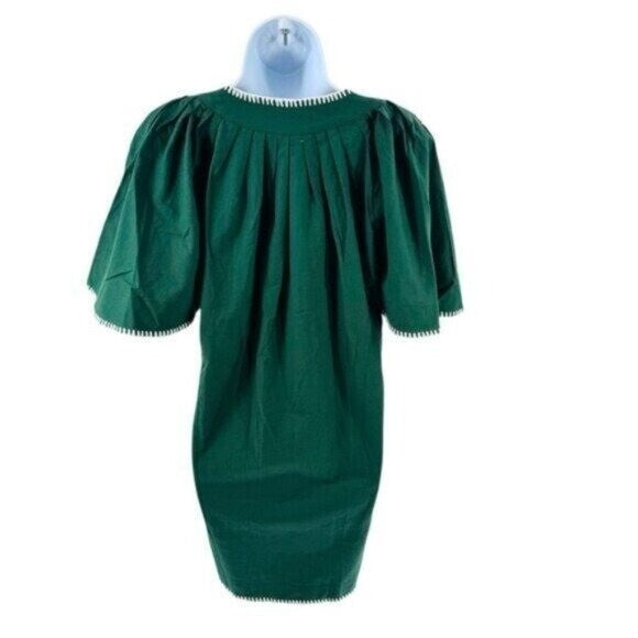 Pomander Place | NEW Green Stitch Finley Flutter Sleeve Mini Dress Size XL