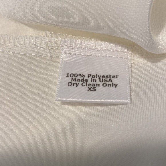 NONchalant Label | NEW Dinah One Shoulder Satin Formal Maxi Dress White Size XS