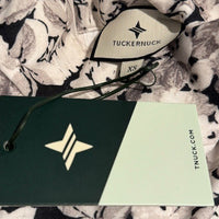 Tuckernuck NEW Gray Gardens Floral Long Sleeve Mock Neck Bowden Top Size XS