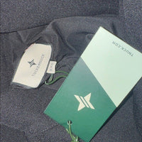 Tuckernuck NEW Black Gracie Wrap Crepe Classic Blazer Size XXS