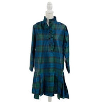 Tuckernuck | NEW Blackwatch Tate Plaid Academia Long Sleeve Mini Dress Size XXXL