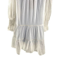 Pomander Place | NEW White Swiss Dot Kenzo Mini Dress Size XS