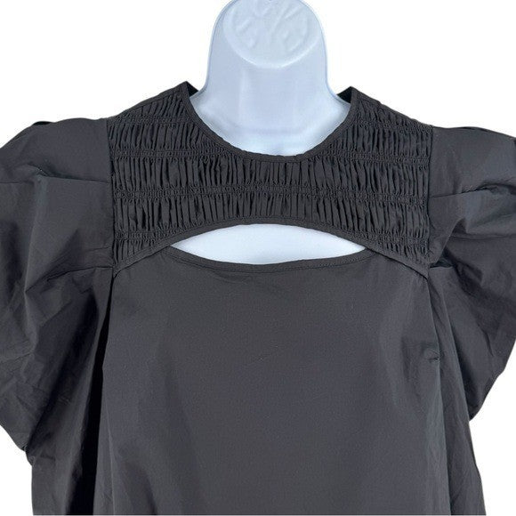 Hyacinth House NEW Black Keyhole Beckett Cocktail Party Mini Dress Size M