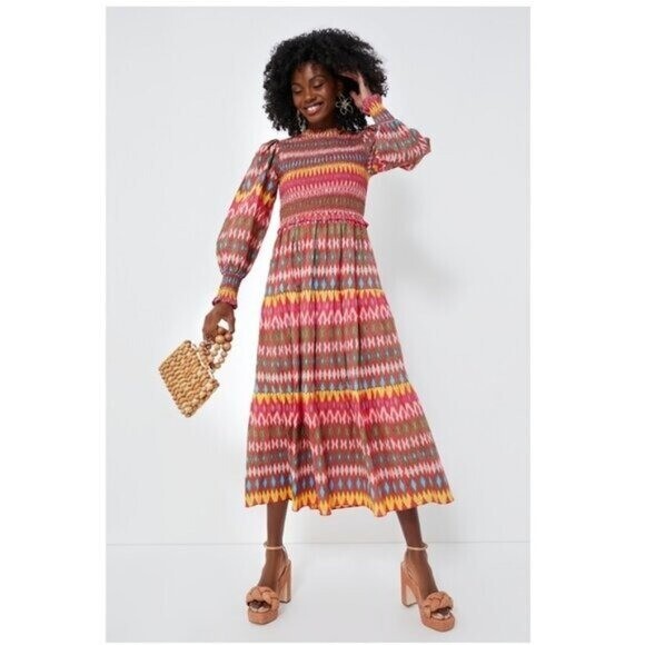 Ro's Garden | NEW Exclusive Red Geraldine Ivy Maxi Dress Size S