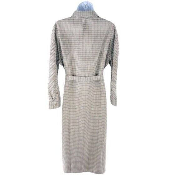 Tuckernuck | NEW Sycamore Check Belted Vera Long Sleeve Maxi Dress Size XXL