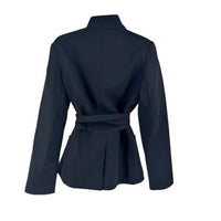 Tuckernuck NEW Black Gracie Wrap Crepe Classic Blazer Size XXS