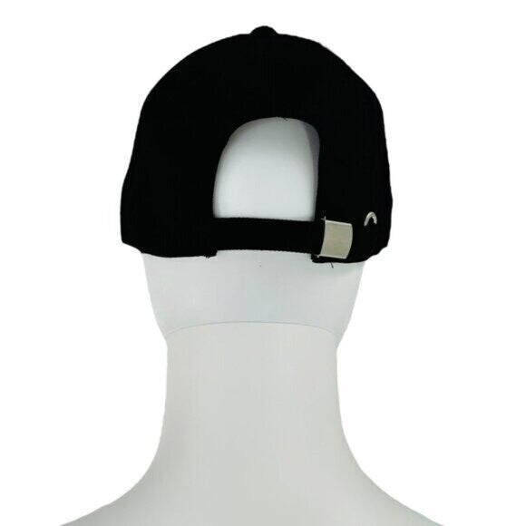 Poshing 4 Paws NEW Unisex Adjustable Paw Embroidered Baseball Cap in Black