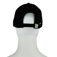 Poshing 4 Paws NEW Unisex Adjustable Paw Embroidered Baseball Cap in Black