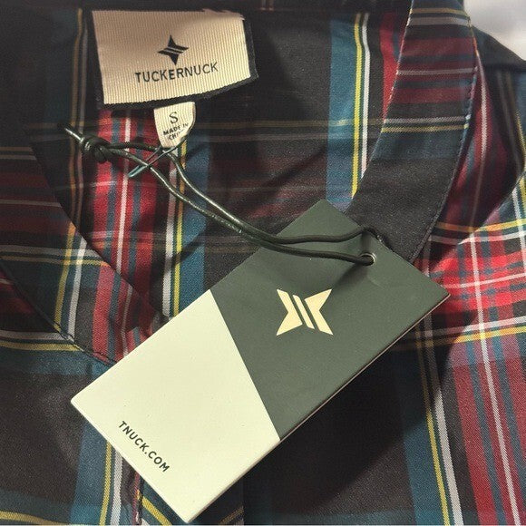 Tuckernuck | NEW Festive Plaid Tartan Royal Shirt Mini Dress Size S
