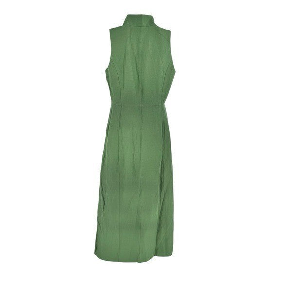 Tuckernuck NEW Garden Green Leighton Sleeveless Linen Midi Dress Size XXS