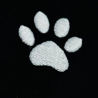 Poshing 4 Paws NEW Unisex Adjustable Paw Embroidered Baseball Cap in Black