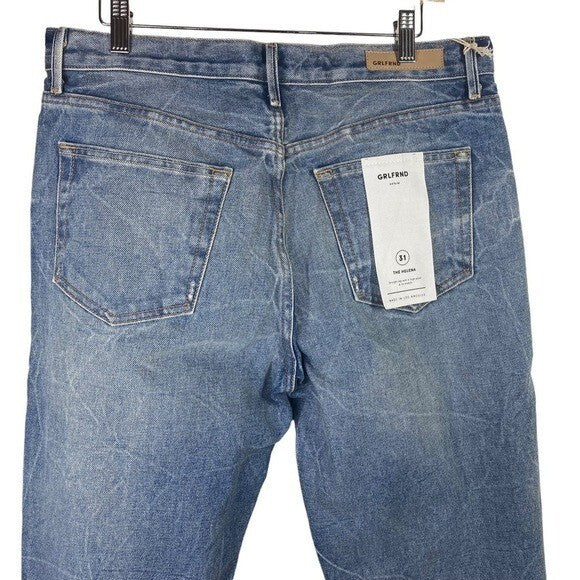 GRLFRND | NWT Helena High-Rise Straight Jean in My Sharona Size 31