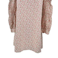 Hyacinth House NEW Textured Floral Puff Sleeve Clemons Floral Mini Dress Size XL