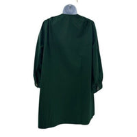 Tuckernuck NEW Dark Green Blake Long Sleeve Relaxed Fit Mini Dress Size XXS