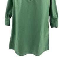 Pomander Place | NEW Green Polly Collared Preppy Shirt Dress Size XXL