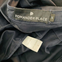 Pomander Place | NEW Navy Cotton Poplin Kenzo Mini Dress Size S