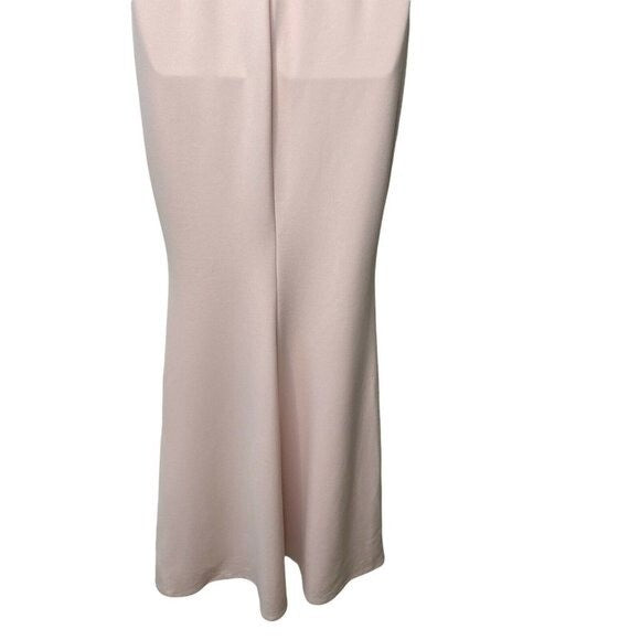 Katie May | Bambi Back Cut-Out Gown in Blush Size 8/M