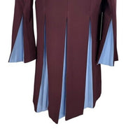 Tuckernuck NEW Merlot Griffiths Bell Long Sleeve Colorblock Mini Dress Size XS