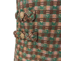 Tuckernuck NEW Neapolitan Tweed Sleeveless Retro Mod Jackie Mini Dress Size L