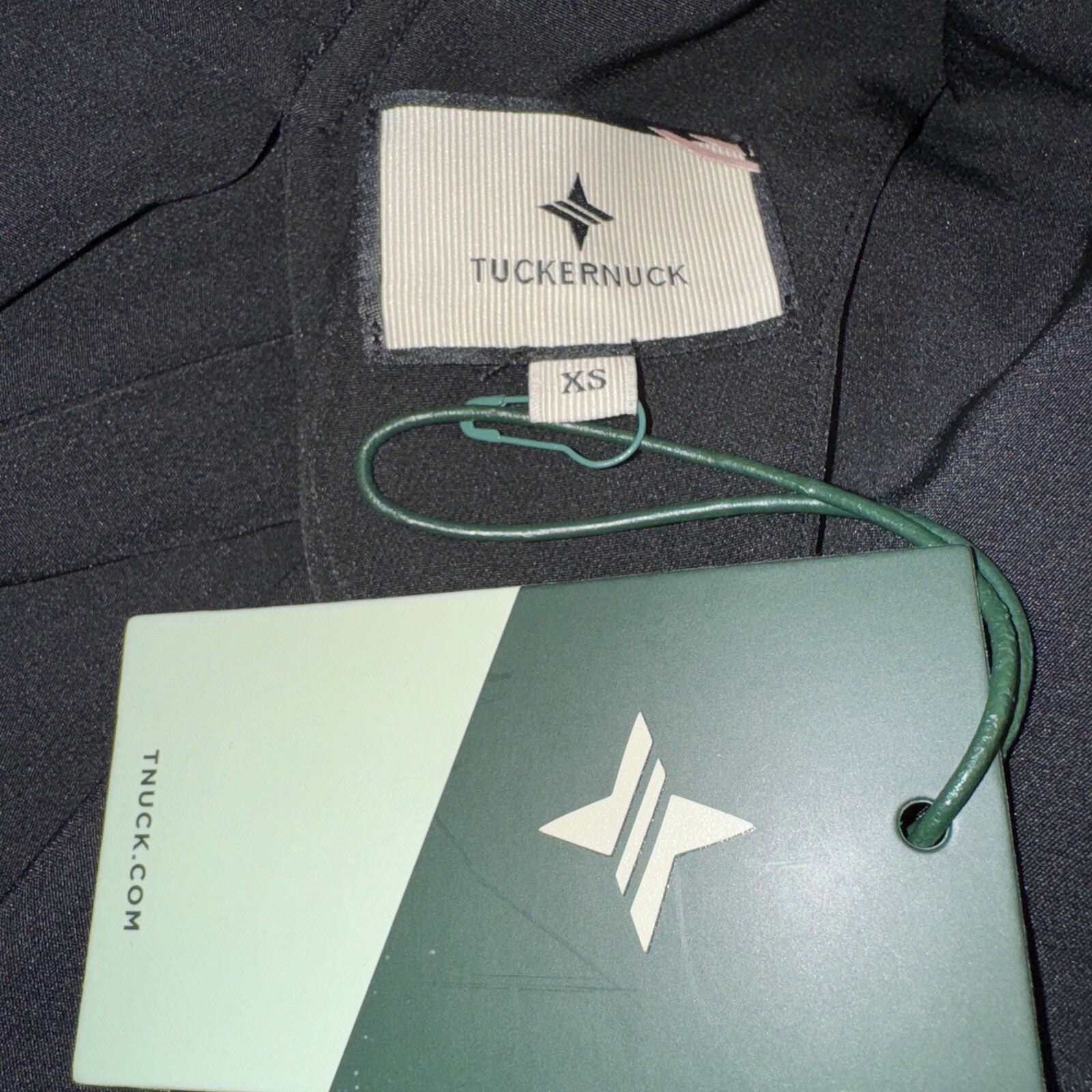 Tuckernuck | NEW Black Daphne Bow Three-quarter Sleeve Formal Mini Dress Size XS