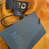 NBD | NWT Archer Crop Top in Gold Size L