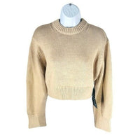 Tuckernuck | NEW Sandalwood Aiden Crewneck Cropped Cotton Knit Sweater Size XL
